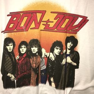 Vintage style Bon Jovi tee